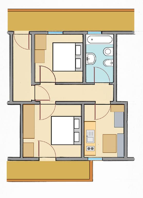 Feichterhof Voppichler Villa Rio Bianco/Weissenbach Bilik gambar